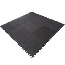Gruba mata piankowa Eva duże puzzle piankowe XXL 180x180x 1cm 9szt EM1003CZ