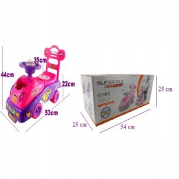 Jeździk pchacz dla dziewczynki muzyka 3320R