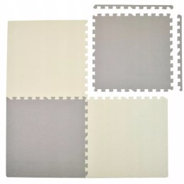 PUZZLE PIANKOWE MATA EVA 4 szt JASNO SZARE CIEMNO SZARE EM1001SZ