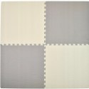 PUZZLE PIANKOWE MATA EVA 4 szt JASNO SZARE CIEMNO SZARE EM1001SZ