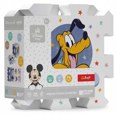 Puzzle piankowe układanka puzzlopianka Myszka Miki Disney baby 0+ 61604