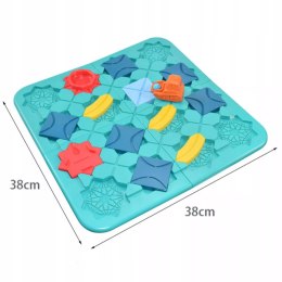 Układanka tor budowanie drogi trasy labirynt gra logiczna edukacyjna BS779