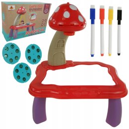 Projektor do rysowania stolik grzyb muchomor T09