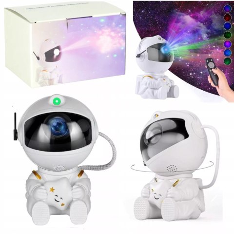 Zestaw Trefl Mistrz Wiedzy Kosmos gra edukacyjna + projektor astronauta