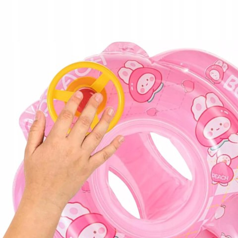 Kółko koło ponton dla dzieci do pływania króliki kierownica 310R