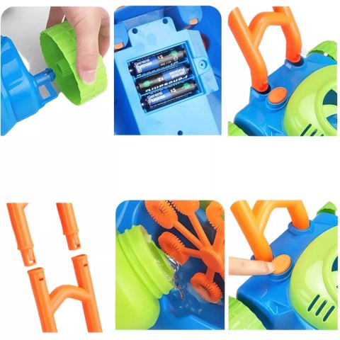 Kosiarka bańki mydlane pchacz dźwięki płyn 99018