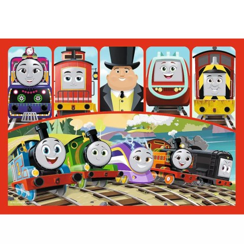 Puzzle 4w1 Tomek i Przyjaciele Odjazdowy Tomek Trefl 34619