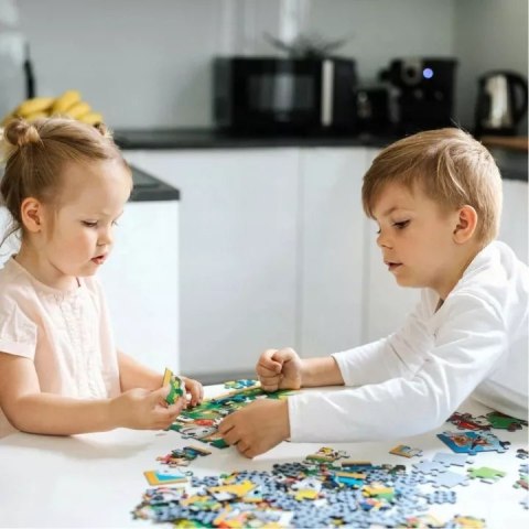 Puzzle Przyjaźń w kocim domku Gabi 100 elementów Trefl 16515