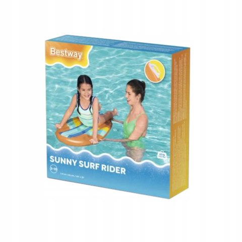 Bestway Materac deska dmuchana do pływania dla dzieci uchwyty 42046P